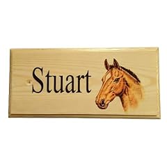 Personalised horse sign for sale  Delivered anywhere in UK