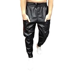 Men leather pants for sale  Delivered anywhere in UK
