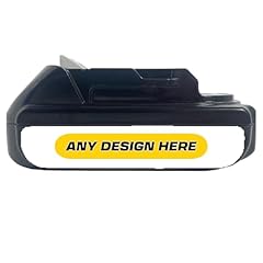 Custom battery sticker for sale  Delivered anywhere in UK