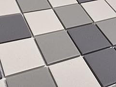 Grey porcelain square for sale  Delivered anywhere in USA 