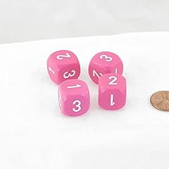 Pink opaque dice for sale  Delivered anywhere in USA 