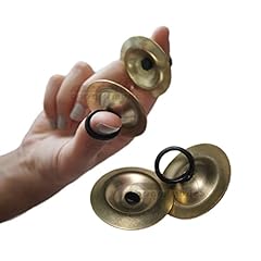 Brass finger cymbals for sale  Delivered anywhere in USA 