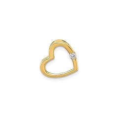 14k diamond heart for sale  Delivered anywhere in USA 