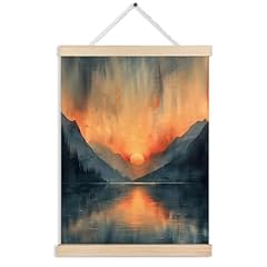 Fitie watercolor sunset for sale  Delivered anywhere in USA 