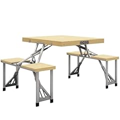 Outsunny folding wooden for sale  Delivered anywhere in UK