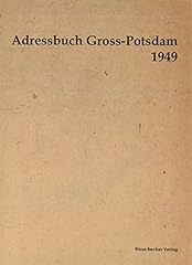 Adressbuch gross potsdam gebraucht kaufen  Wird an jeden Ort in Deutschland