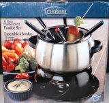 Trudeau stainless fondue for sale  Delivered anywhere in USA 