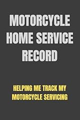 Motorcycle home service for sale  Delivered anywhere in UK