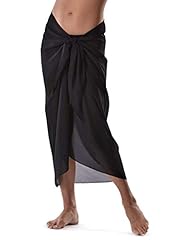 Large black sarong for sale  Delivered anywhere in UK