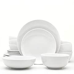 Euro Ceramica Essential Collection Porcelain Dinnerware for sale  Delivered anywhere in Canada