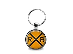 Railroad crossing keychain for sale  Delivered anywhere in USA 