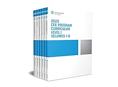 Used, CFA Program Curriculum 2020 Level I Volumes 1-6 Box for sale  Delivered anywhere in USA 