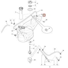 Piaggio serbatoio benzina usato  Spedito ovunque in Italia 