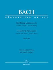 Goldberg variations bwv for sale  Delivered anywhere in UK