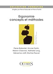 Ergonomie concepts méthodes d'occasion  Livré partout en France