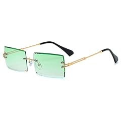 Yueluqu retro rimless for sale  Delivered anywhere in Ireland