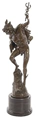 Scultura mercurio decorativa usato  Spedito ovunque in Italia 