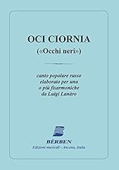 Oci ciornia canto usato  Spedito ovunque in Italia 