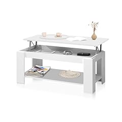 table basse blanche relevable d'occasion  Livré partout en France