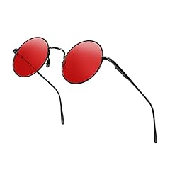 Red round sunglasses for sale  Delivered anywhere in USA 