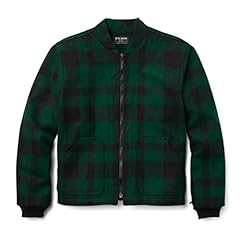 C. C. Filson Company Mackinaw Wool Jacket Liner Green/Black for sale  Delivered anywhere in USA 