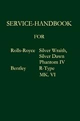 Service handbook rolls for sale  Delivered anywhere in UK