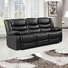 Roma leather recliner for sale  Delivered anywhere in Ireland