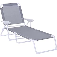 Outsunny folding chaise for sale  Delivered anywhere in USA 