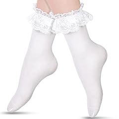 Satinior women ruffle for sale  Delivered anywhere in UK