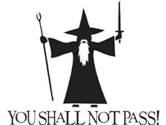 Shall pass decal for sale  Delivered anywhere in UK