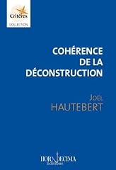 Cohérence déconstruction d'occasion  Livré partout en France