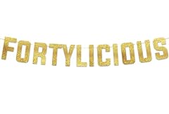 Fortylicious gold glitter for sale  Delivered anywhere in USA 
