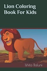 Lion coloring book gebraucht kaufen  Wird an jeden Ort in Deutschland