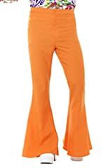Orange flared trousers for sale  Delivered anywhere in Ireland