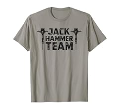 Jackhammer team shirt for sale  Delivered anywhere in USA 