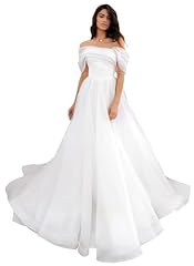White shoulder satin for sale  Delivered anywhere in USA 
