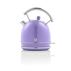 Used, Swan Retro 1.8 Litre Dome Kettle, Purple, Fast Boil, for sale  Delivered anywhere in Ireland