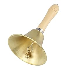 Golden hand bell for sale  Delivered anywhere in Ireland
