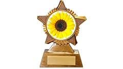 Sunflower trophy award for sale  Delivered anywhere in UK