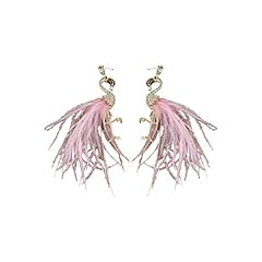 Pink feather flamingo for sale  Delivered anywhere in USA 
