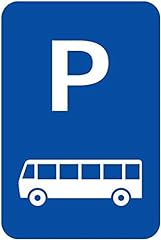 Parcheggio autobus cartello usato  Spedito ovunque in Italia 