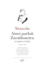 œuvres parlait zarathoustra d'occasion  Livré partout en Belgiqu