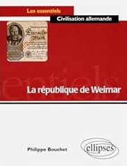 République weimar d'occasion  Livré partout en France