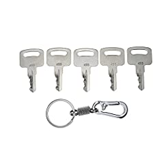 ZTUOAUMA 5X Ignition Keys #455 104466 with Key Chain for sale  Delivered anywhere in USA 