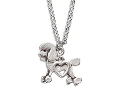 Poodle charm necklace for sale  Delivered anywhere in USA 