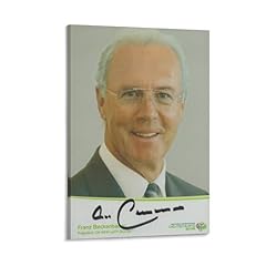 Franz beckenbauer leinwandpost gebraucht kaufen  Wird an jeden Ort in Deutschland