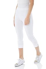 Roman Originals Women Cropped Trousers Ladies Capri for sale  Delivered anywhere in UK