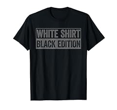 Weißes shirt black gebraucht kaufen  Wird an jeden Ort in Deutschland