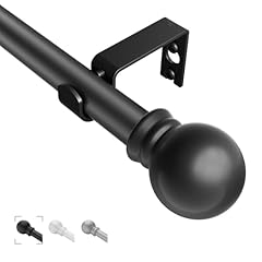 Black curtain rods for sale  Delivered anywhere in USA 