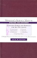 Minister service manual for sale  Delivered anywhere in USA 